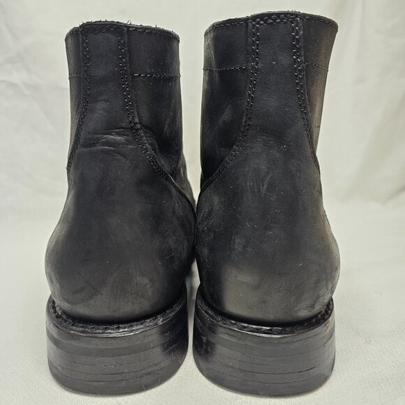 Thursday Boot Co. Captain Cap Toe Matte Black Leather Boots Men’s Size 11.5 - Picture 5 of 10